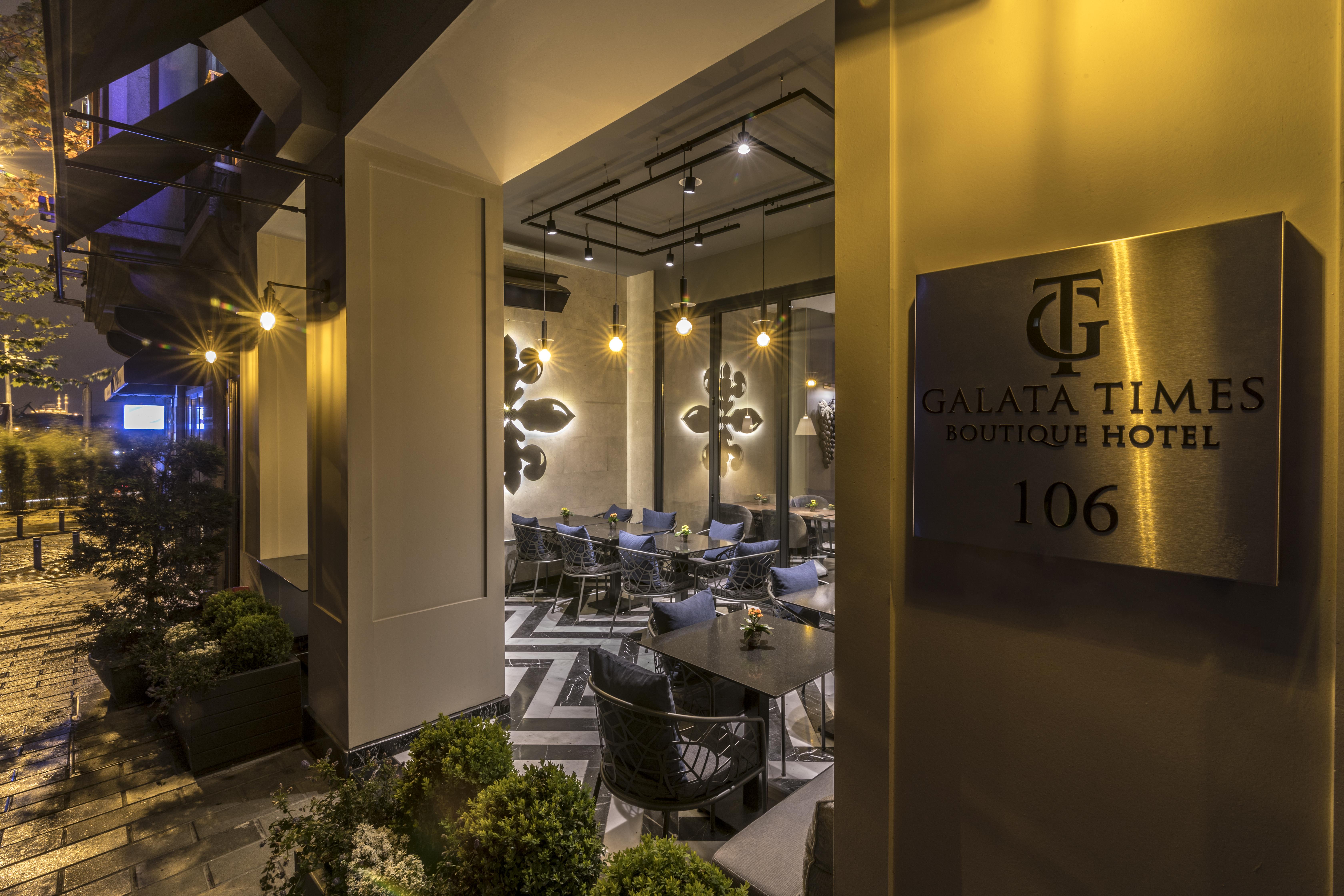 Galata Times Hotel Estambul Exterior foto